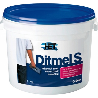 Het Ditmel S stěrkový tmel 1,5 kg bílá