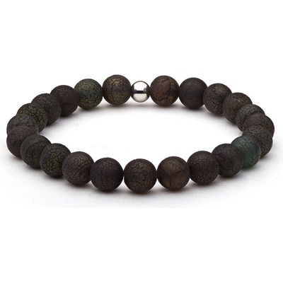 Budnej minerální tibetský achát MN1062