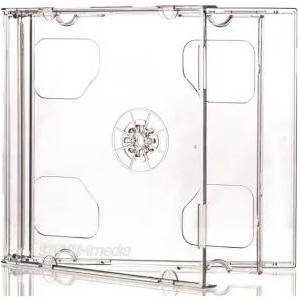  CD-BOX Единични с кристален трей (cd box clear)