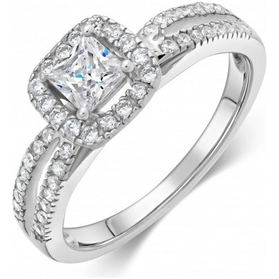 Sofia stříbrný prsten se zirkony CORZB95087