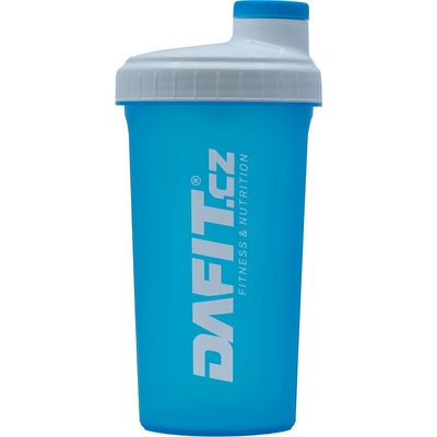 Dafit Šejkr 700 ml světle modro bílá, bílé logo