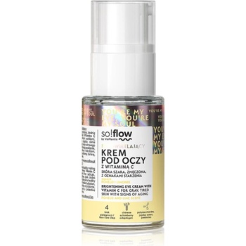 so! flow Brightening Eye Cream With Vitamin C детоксикиращ и озаряващ крем за околоочната зона с витамин С 15ml