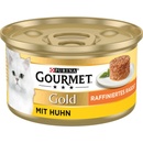 Krmivo pro kočky Gourmet Gold Raffiniertes Ragout Kuřecí 24 x 85 g