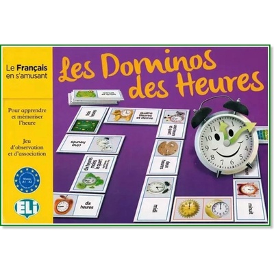 ELi Publishing Образователна игра Eli Les dominos des heures (Френски език) (KLAB9455)