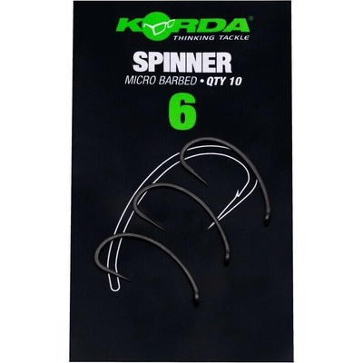 Korda Spinner Barbless vel.6 10 ks