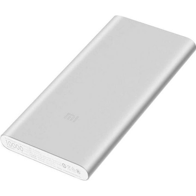 Xiaomi Mi Power Bank 2S 10000 mAh - външна батерия с 2 USB изхода за зареждане на мобилни устройства (сребрист)