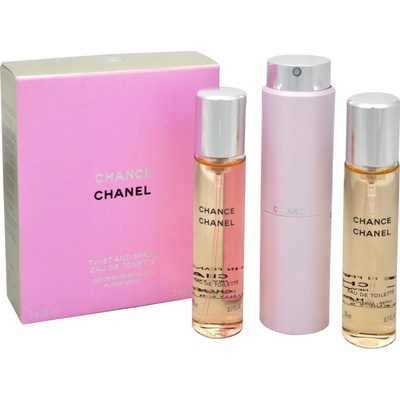 Chanel ChanceTwist and Spray toaletní voda dámská 3 x 20 ml
