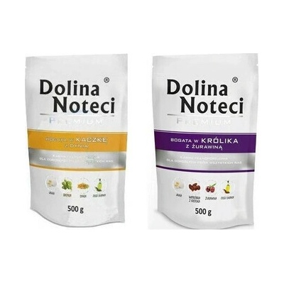 Dolina Noteci Premium bohatá na kačicu a králika 10 x 500 g