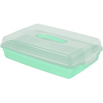 Curver Dóza Party box s poklopem mint 45x11x30 cm