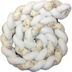 Blossom Bay Обиколник Blossom Bay - 330 cm, бял с цветя (ob-3-L-1-1-20) - ozone