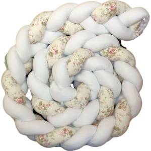 Blossom Bay Обиколник Blossom Bay - 330 cm, бял с цветя (ob-3-L-1-1-20) - ozone