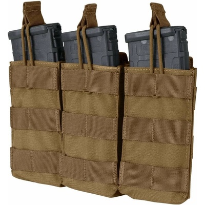 Condor Outdoor Molle trojitá na zásob. 3xM4 otvorená coyote