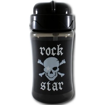 Image 1 of ROCK STAR BABY Чаша със силиконова сламка Rock Star Baby - 340 ml , пират (90806)