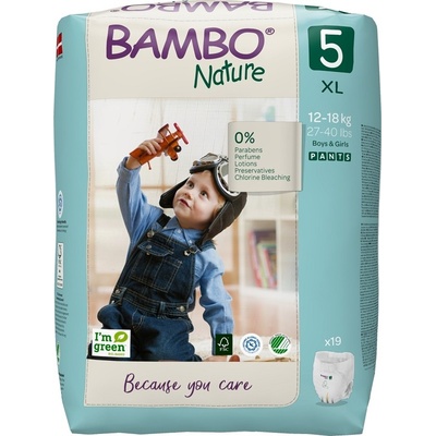 Bambo Nature Pants 5 12-18 kg 19 ks