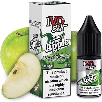 IVG Salt Sour Green Apple 10 ml 10 mg