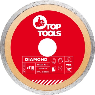 Top Tools Diamantový kotúč 115 x 22.2 mm 61H355