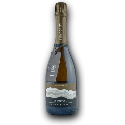 Le Volpere Còl Miliane Prosecco Superiore D.O.C.G. Valdobbiadene Extra Brut 12% 0,75 l (čistá fľaša)