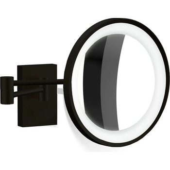 Decor Walther Увеличително козметично огледалце x5 BS 40 стенно черен мат (0124060)