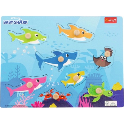 Trefl vkládačka Baby Shark