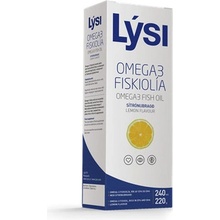 Lýsi Omega 3 rybí olej citronová příchuť 240 ml