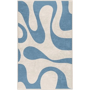 Mila Home Син килим подходящ за пране 120x180 cm Blue Latte - Mila Home (HKG-MMN-Colorful-005-120x180)