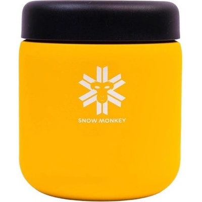 Snow Monkey Foodie termoska na jedlo Mini žltá 350 ml