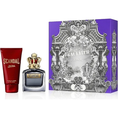 Scandal Pour Homme комплект за мъже Eau de Toilette 50 ml + Душ гел 75 ml опция Опаковка Scandal Extravagance