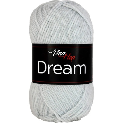 Vlna-hep Dream - australská merino vlna Dream: 6404 světle šedá