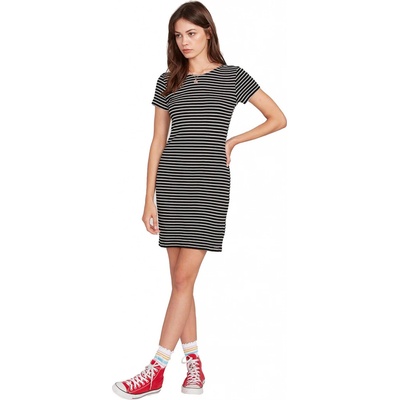 Volcom Dayze Dayz dress black white