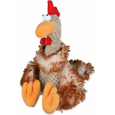 Trixie Plyšový kohout sedící, se zvukem 22 cm – Zboží Dáma