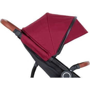 Petite&Mars Strieška + polstrovanie Street+ Deep Ruby