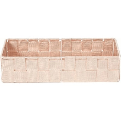 Compactor Úložný organizér do zásuvky TEX košík L 30 x 12 x 7 cm růžový