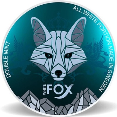 White Fox double mint 12 mg 20 vrecúšok