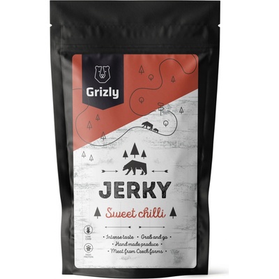GRIZLY Sušené mäso sweet chilli 125 g