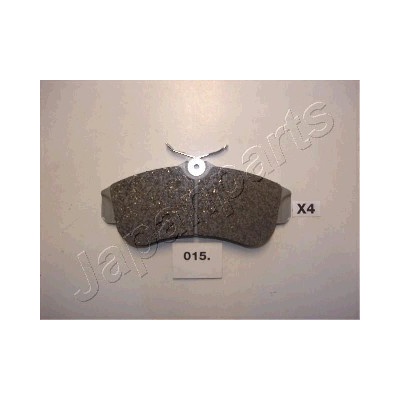 Sada brzdových platničiek kotúčovej brzdy JAPANPARTS PA-015AF