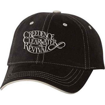 Creedence Clearwater Revival Logo Black UNI (CCRCAP01B)