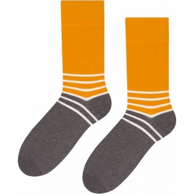 More Two-Colors 078-172 dámske ponožky hořčičné