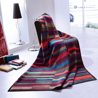 SCANquilt Deka Veluro multi pruhy pestrá 150x200