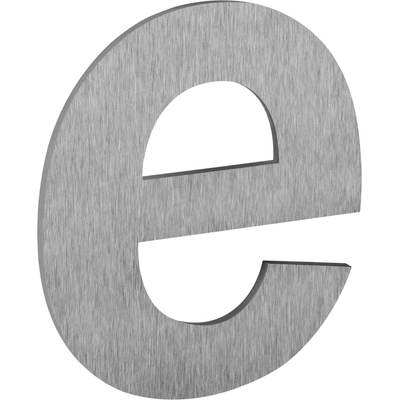 Walteco Domové číslo "e", 96mm, nerez , 20955