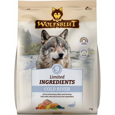 Wolfsblut Dog Adult Limited Ingredients Cold River 1 kg