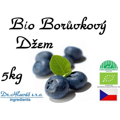 Dr.Hlaváč Bio borůvkový Džem 5 kg