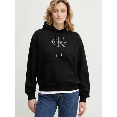 Calvin Klein Суитшърт ls monologo french terry po ho