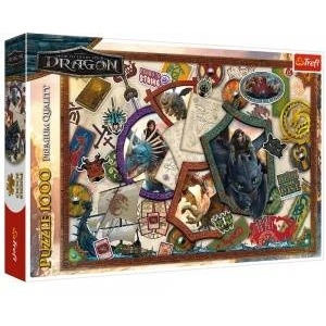 Trefl Puzzle 1000 - How to Train Your Dragon - Trefl Heroes 10959