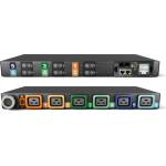 Vertiv Geist MG05M1R1-06L193-3PS56B2H10-S разпределител на напрежение (PDU) 6 Изход(и) за променлив ток 0U Черен (VP4G31A0)