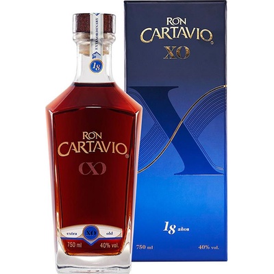 Cartavio XO Rum 18y 40% 0,7 l (tuba)