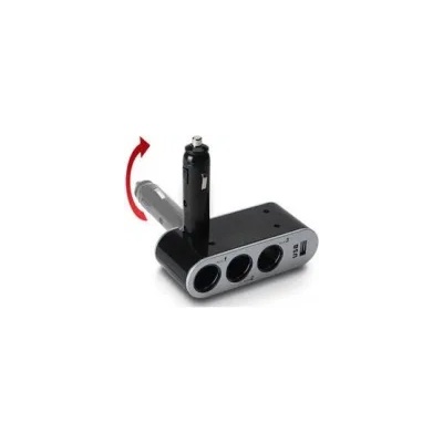 Wf-0100 - usb, разклонител, 5a, тройка, 1: 3, за запалка, на кола
