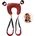 Bad Kitty Neck-Cushion-Thigh-Restraint 5006619 Black