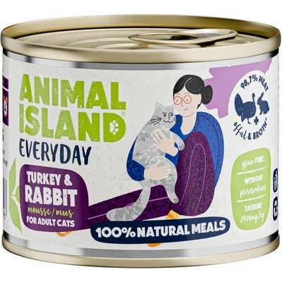 Animal Island Everyday Turkey and rabbit 200 g
