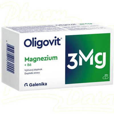 Oligovit 3Mg Magnezium + B6 60 tobolek
