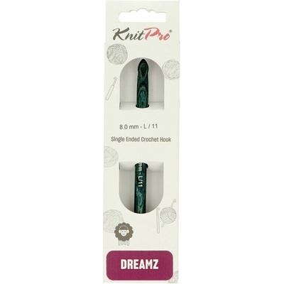 KnitPro Dreamz drevený háčik 8mm